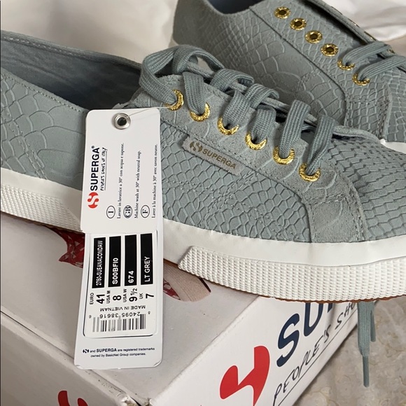 Superga Snake Print Sneakers - Picture 5 of 5